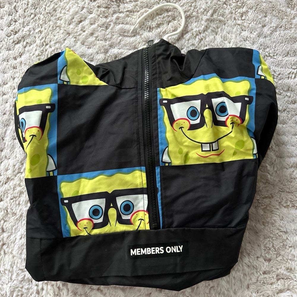 Members Only x Nickelodeon SpongeBob Windbreaker